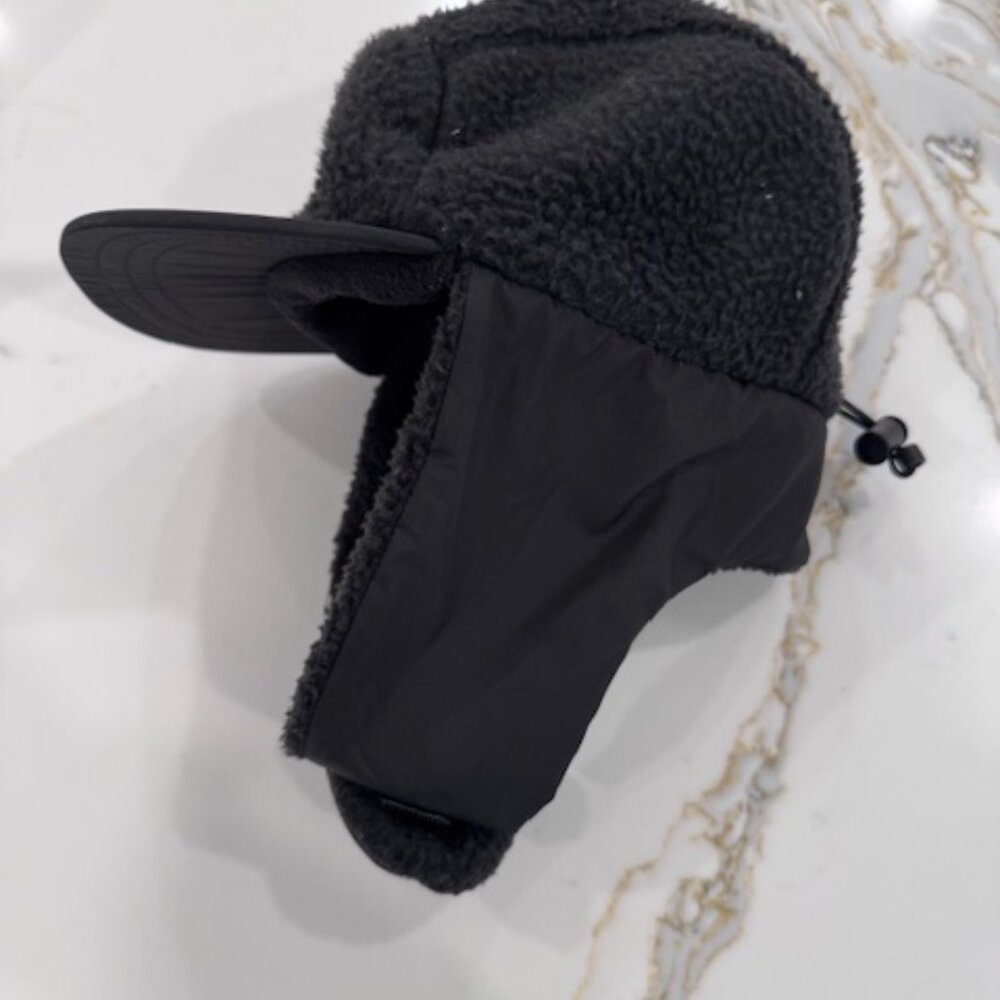 The North Face Kids' Forrest Water Repellent High Pile Fleece Trapper Hat Sz M